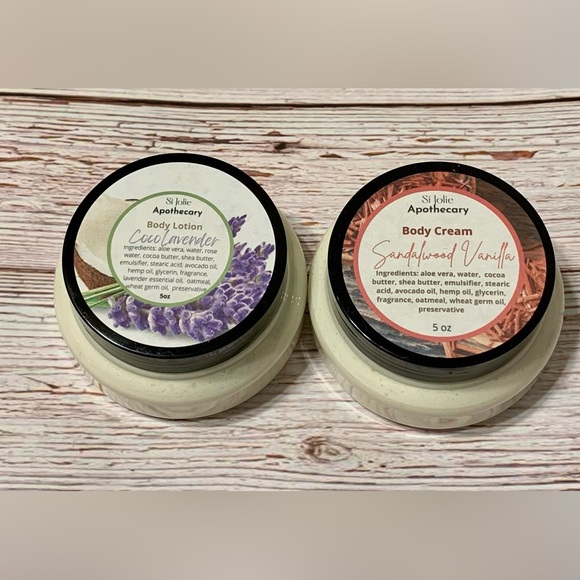 - Hand Crafted Vegan Moisturizing Body Cream in Various Scents! Listing is for 1 - Picture 2 of 2